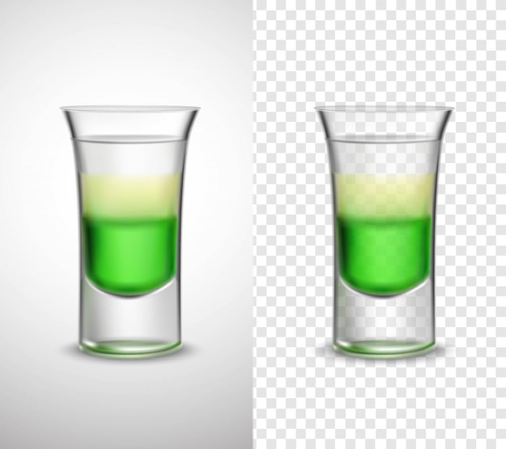 流光溢彩 酒精飲料彩色玻璃器皿與透明橫幅的藝術(shù)交融